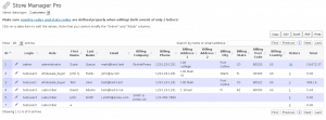 Woocommerce Manager Pro - Customers Page Woocommerce Manager Pro Customers