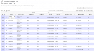 WooCommerce Manager Pro - Orders Page WooCommerce Manager Pro - Orders Page