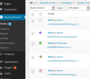 WooCommerce Order Status Manager - Order Statuses