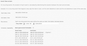 WooCommerce Ticketing - Basic Event Settings