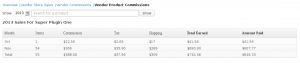 WooCommerce Vendor Store - Vendor Commissions