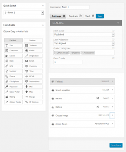 WooCommerce Product Add-on Form Example