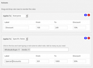 WooCommerce Cart Discount - Rule Settings