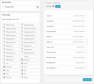 WooCommerce Checkout Fields Editor Pro