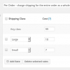 Calculate WooCommerce fees shipping based on shipping class