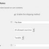 Calculate WooCommerce Cart Based Flat Rates - basic settings