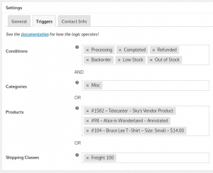 WooCommerce Email Notifications - Conditonal Triggers